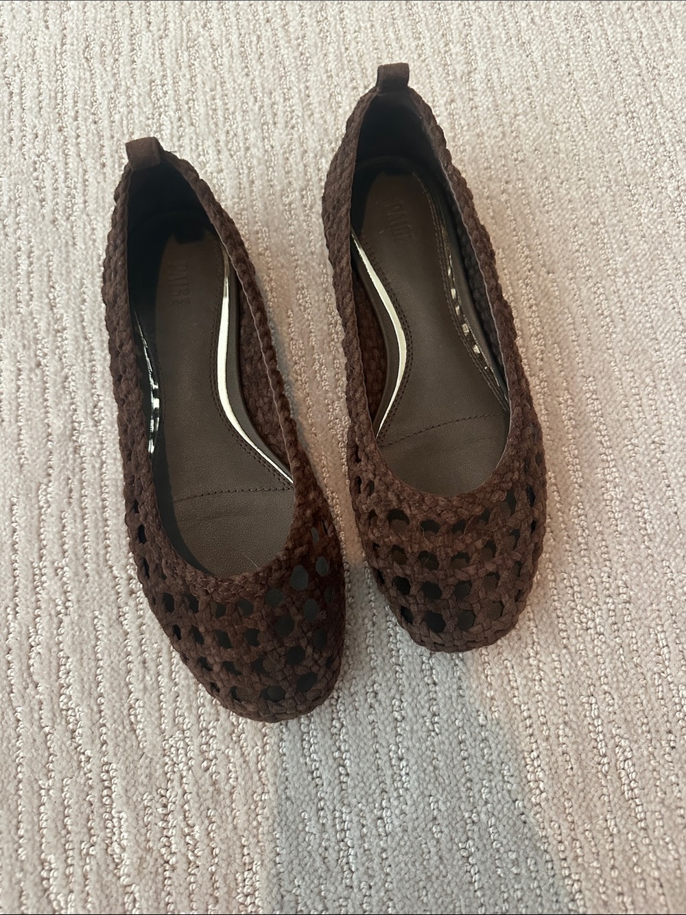 Paige woven flats